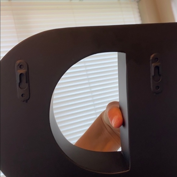 Large black wall hanging wine cork holder letter P - Picture 3 of 3